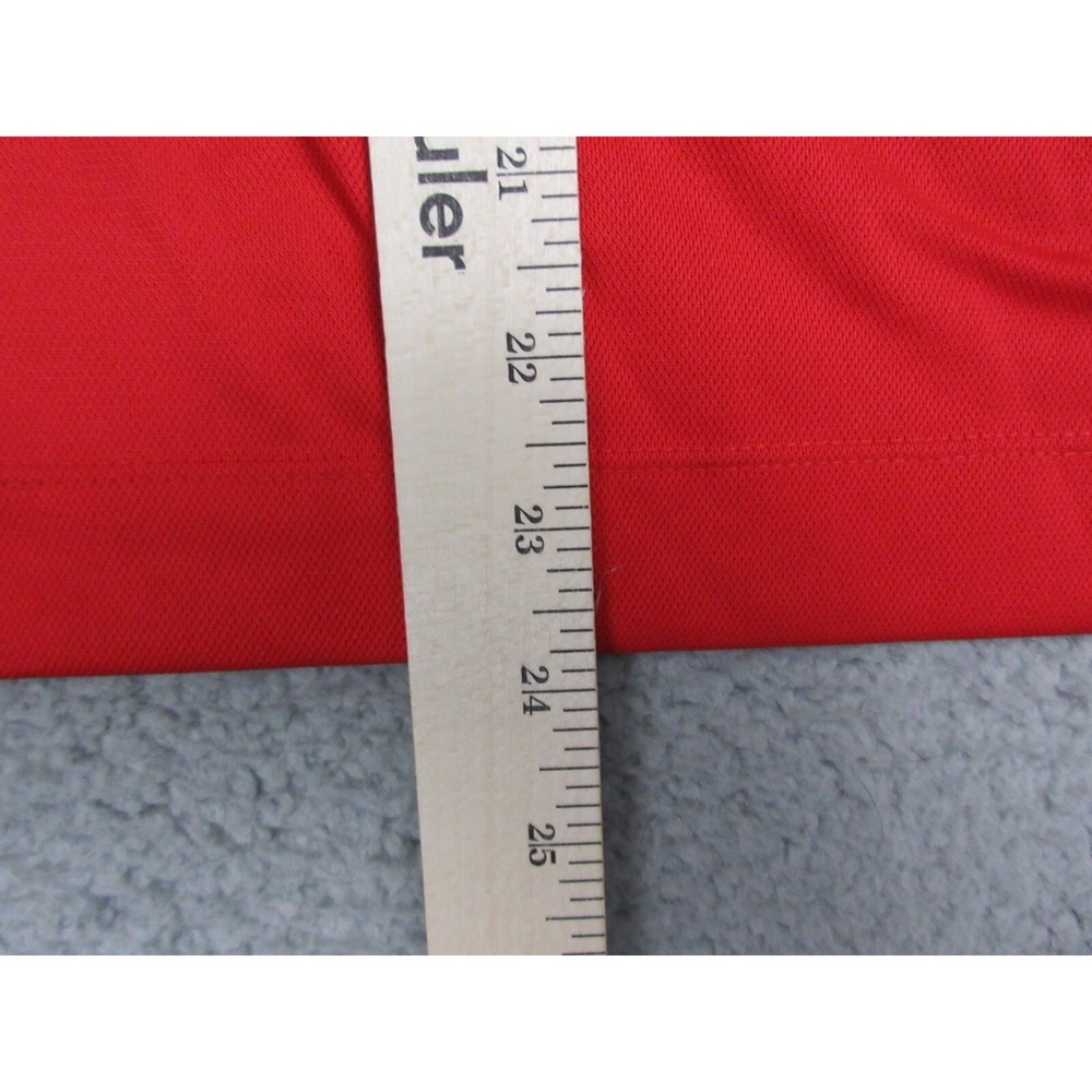 Nike Golf Dri-FIT Polo Shirt Womens Small Red Short Sleeve Ballen Isles Golf Top - Picture 8 of 11